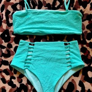 Full Tilt Pastel Teal Bikini